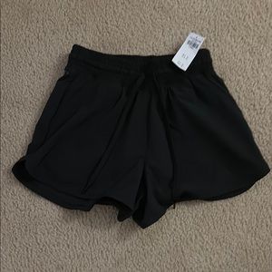 Women's Abercrombie Black Athletic Shorts XS NWT